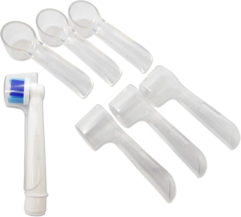 Dental Aesthetics 6 Electric Toothbrush Covers for Oral B Round Heads