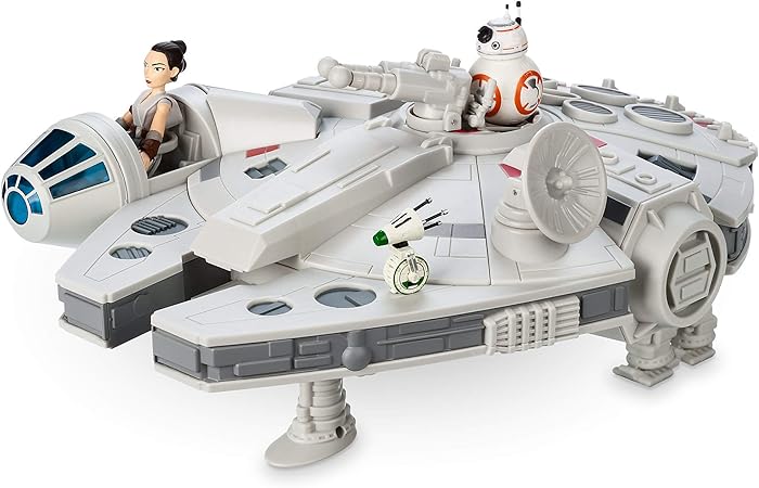 Amazon スターウォーズ ミレニアムファルコン プレイセット おもちゃボックス ロボット 子ども向けフィギュア おもちゃ