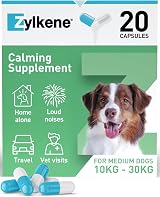 Zylkene Calming Supplements for Medium Dogs 225mg 20 capsules