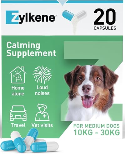 Zylkene Calming Supplements for Medium Dogs 225mg 20 capsules