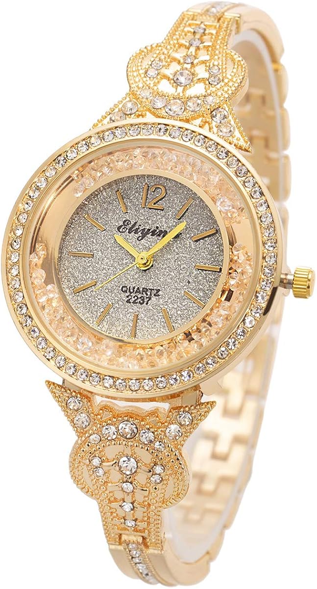 Ladies Watches,SIBOSUN Bling Women Watch Ladies with Stainless Steel