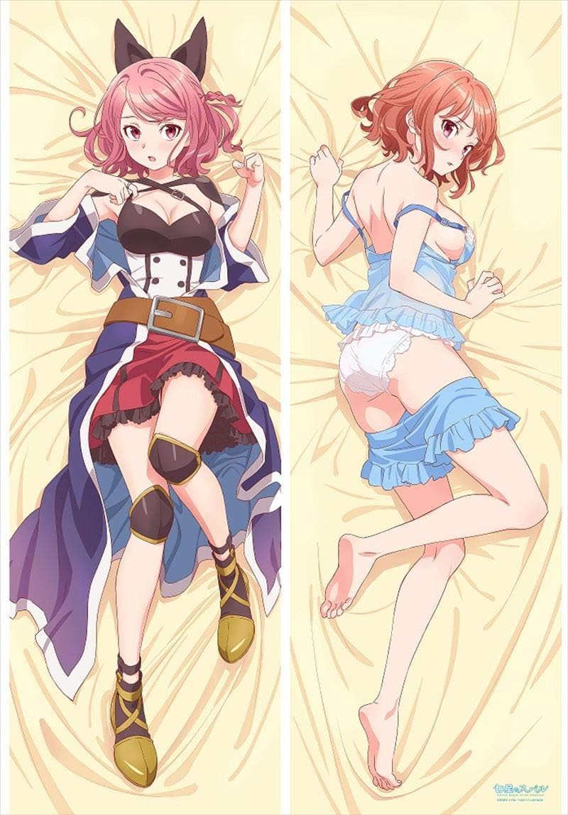 Amazon 七星のスバル 描き下ろし 咲月 スムース抱き枕カバー 約50cm 約150cm アニメ 萌えグッズ 通販