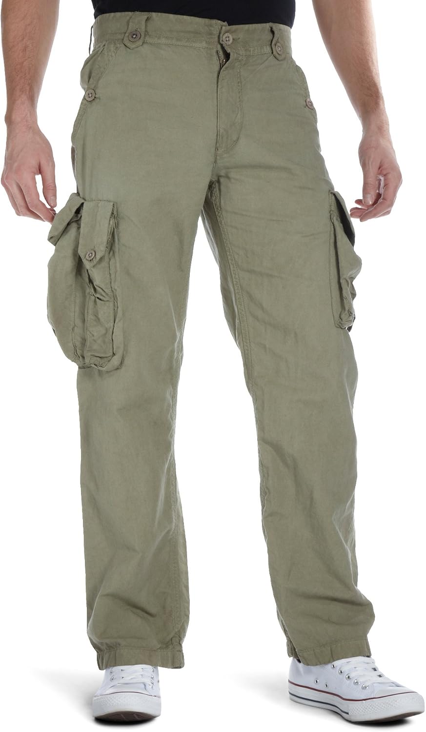 Timberland Mens Premium Cargo Pant Green 56428590 W29XL32 Amazon.co