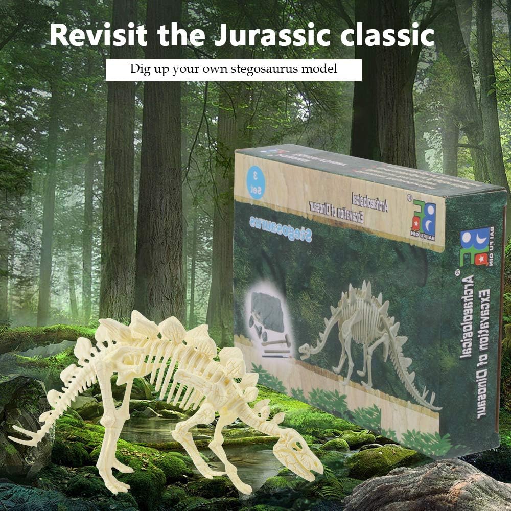 excavation kit dinosaur fossil dig it out