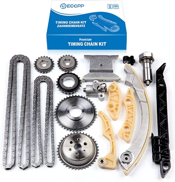 Amazon Com Engine Timing Chain Kit Eccpp Automotive Replacement Timing Parts Without Water Pump Sets For 2008 2015 Chevrolet Malibu Equinox Buick L4 2 0l 2 2l 2 4l Automotive