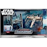 STAR WARS Micro Galaxy Squadron Evasive Action Battle Pack, 12 Piece Action Figures Playset, Collectible Blueprints Included