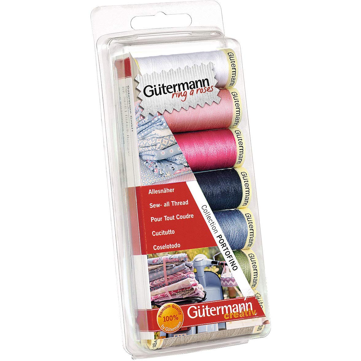 Gütermann Sewing Set RAR 100 m/7 Colour Variation 6