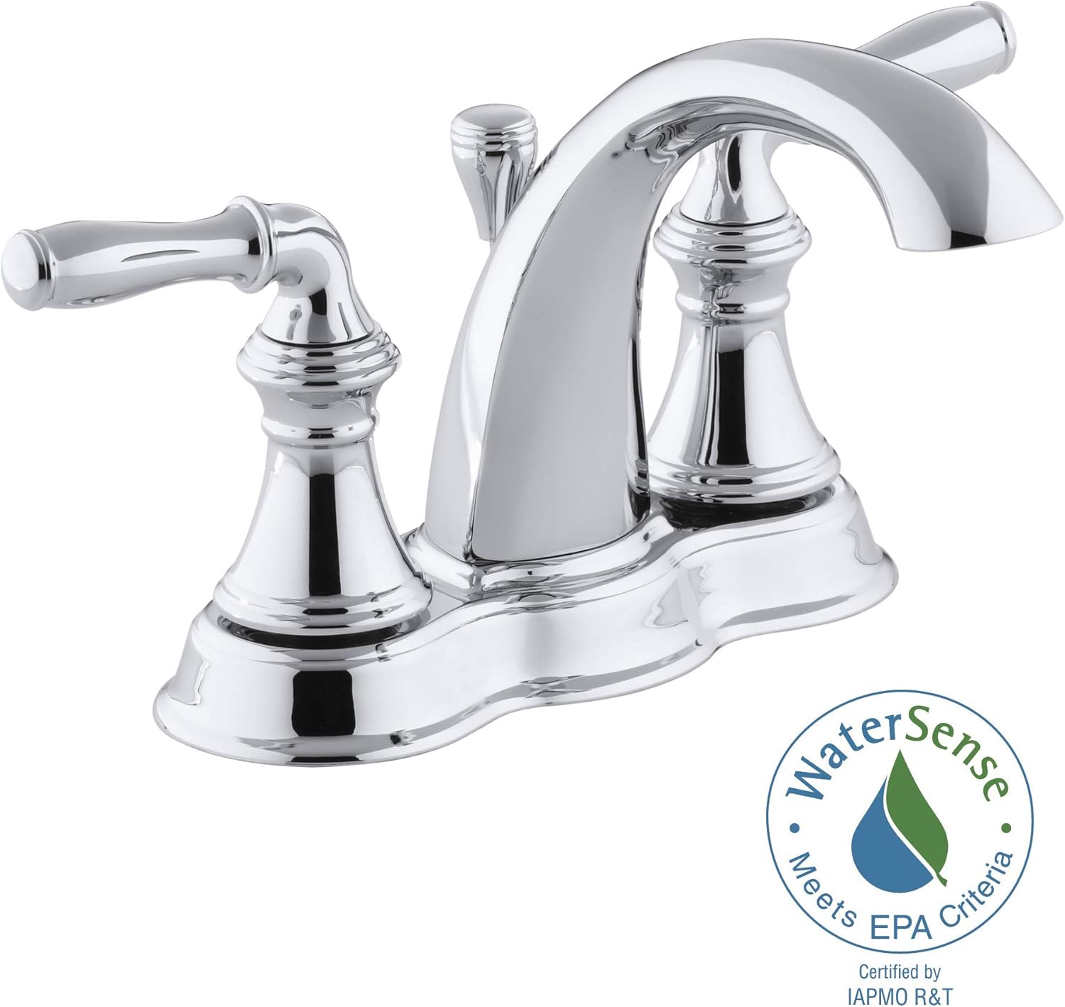 Kohler Devonshire Bathroom Sink Faucet Polished Chrome 393 N4 Cp