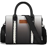 Wrangler Medium Tote Bag for Women Designer Satchel Handbags Top-handle Purses with Strap