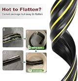 SEGNAYEN 1M Heavy Duty Rubber Floor Cable Protector 3 Cord Channels Black view 3
