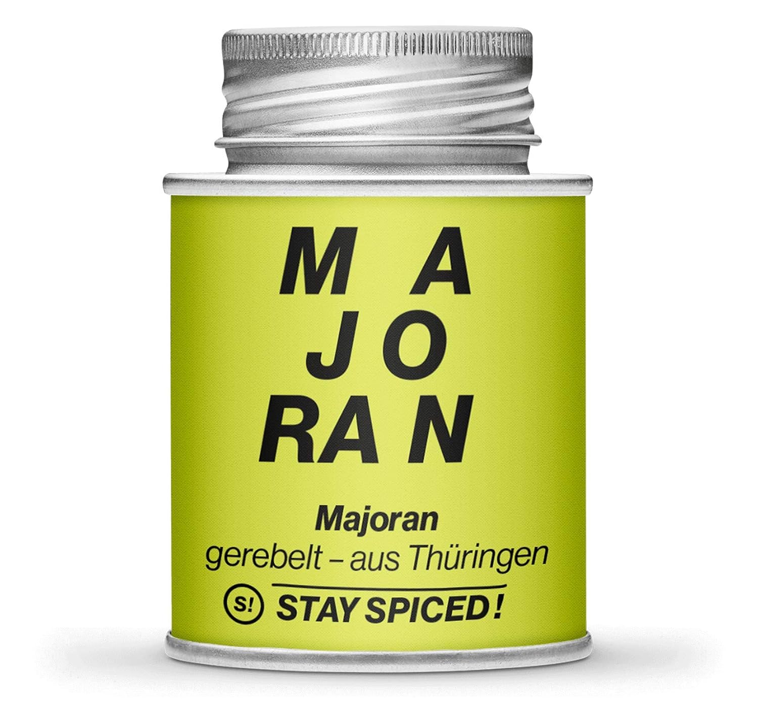 STAY SPICED Original Thüringer Majoran I Reingewürze 1. Qualität - gerebelt I 170 ml