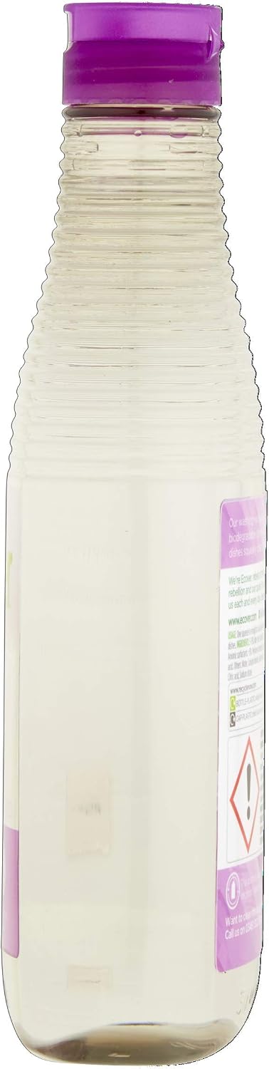 Ecover Washing Up Liquid Washing Up Soap, Tough on Grease and Grime, Fresh Lily & Lotus Scent, 1 x 450 ml - Image 4