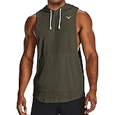 Project Titan Men's Icon Cut Off Workout Hoodies Gym Muscle Tank Shirts Sleeveless Training Hoodies