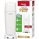 Playtex Baby Diaper Genie Elite Système de seau à couches avec seau à bascule avant pour faciliter l'élimination des couches 