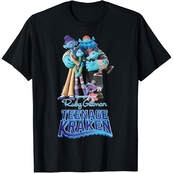 Amazon.com: DreamWorks Ruby Gillman, Teenage Kraken T-Shirt