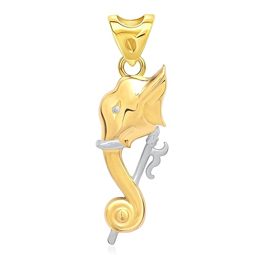 VK Jewels Pendant for Women (Golden) (vkp1361g)