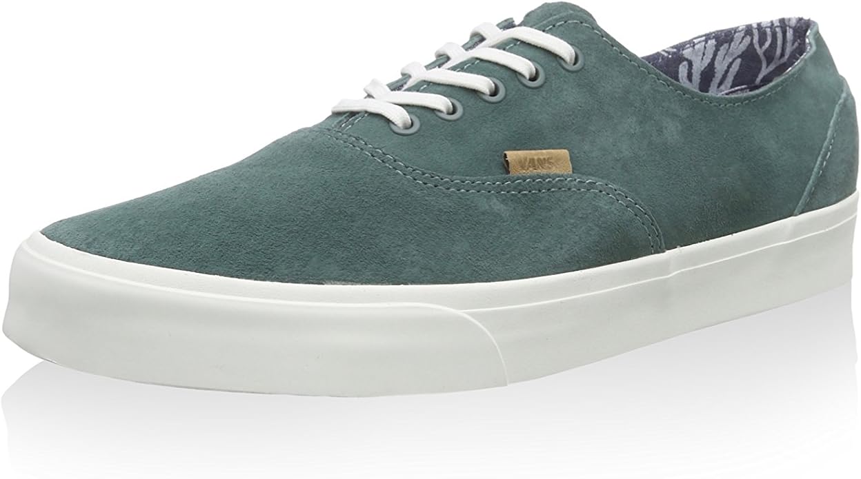 vans pig suede green