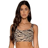 Sunsets Taylor Bralette Swim Top, On The Prowl, 40DD