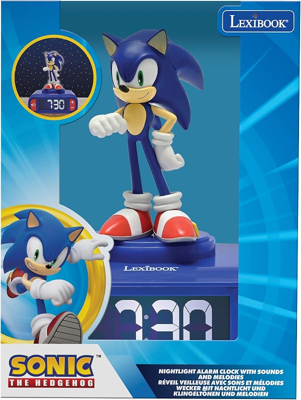 , Despertador Sonic Night Light, RL800SN