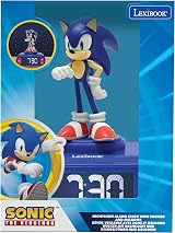 Lexibook Sonic Night Light Alarm Clock RL800SN Blue view 4