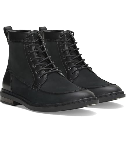Amazon.com | Vince Camuto Ferko Lace-Up Cap Toe Boot Black 8  display picture 1