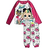 L.O.L. Surprise! Girls' Cozy Long Sleeve Pajama Set - Adorable 2-Piece Sleepwear for Little Fashionistas
