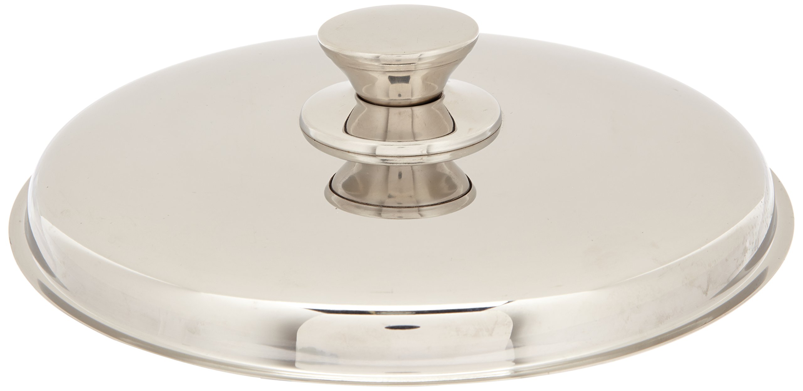 Lacor 60924 Lid for Soup-Tureen 24 cm, Silver