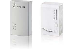 Comtrend G.hn Powerline Adapter Wi-Fi Combo Kit – 1.2Gbps Internet Extension with Fast Ethernet Ports & Reliable Wireless Cov