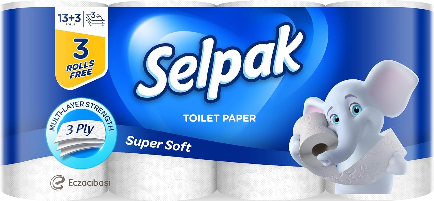 Selpak Imported 3Ply Toilet Tissue Paper 16 Rolls Amazon.in Health