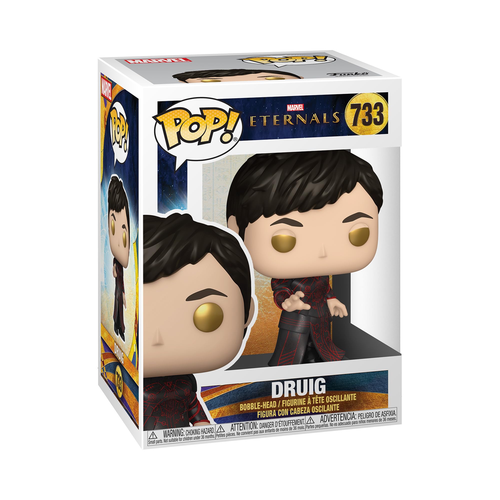 Funko POP! Marvel: Eternals - Druig - the Eternals - Collectable Vinyl Figure - Gift Idea - Official Merchandise - Toys for Kids & Adults - Movies Fans - Model Figure for Collectors and Display