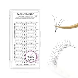 NAGARAKU Premade Fans Eyelash Extensions Premade