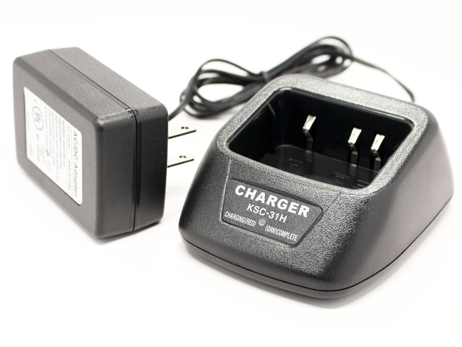 KNB-29N, KNB-30 Charger for Kenwood TK-3207G, TK-3200, TK-3207, TK-2207, TK-2202,  TK-3301E, TK-3202, TK-2200, TK-2300, TK-3300, TK-2206, TK-2212M (100-240V)
