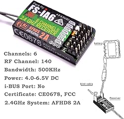 GoolRC Flysky FS-i6 AFHDS 2A 2.4GHz 6CH Radio