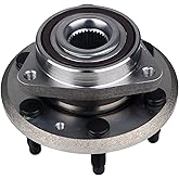 KUSATEC 513277 Front Rear Wheel Hub and Bearing Assembly | Fits for Chevy Traverse 09-17, GMC Acadia 07-16/Limited17, Saturn Outlook 2007-2010, for Buick Enclave 08-17, 6 Lug