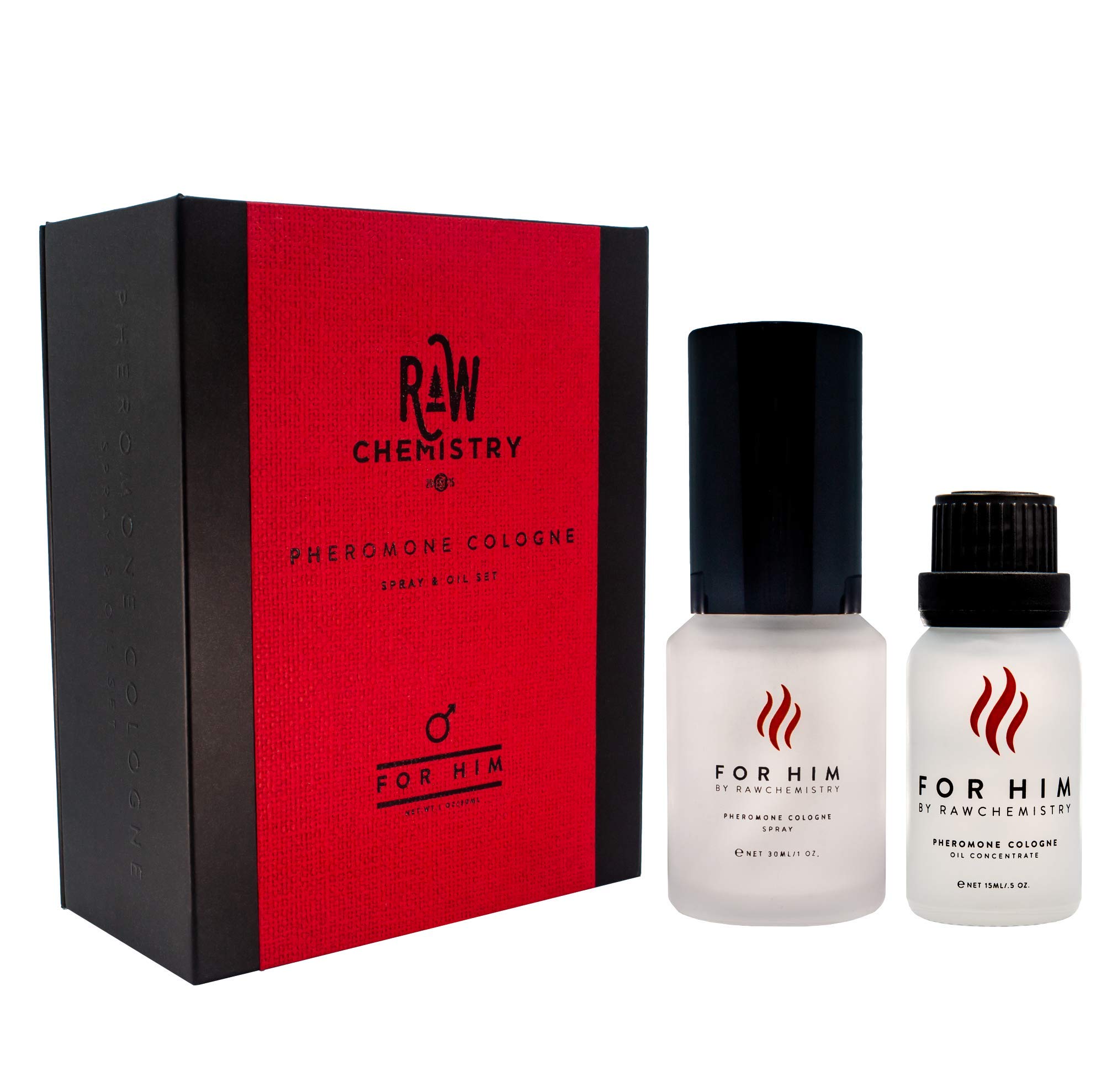 Mua for Him Set - A Pheromone Infused Cologne Gift Set - Bold, Extra ...