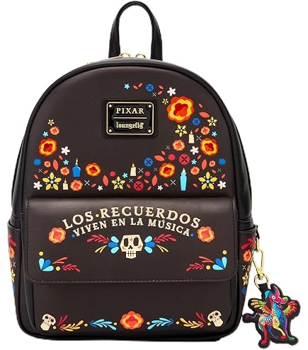 disney pixar coco remember me mini backpack - boxlunch exclusive Loungefly Floral Miguel Tonal NONE complete with sugar skulls Raider Series Travel Bag Inventory Weight:.375oz