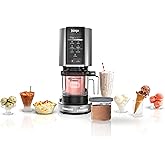 Ninja NC301 CREAMi Ice Cream Maker, for Gelato, Mix-ins, Milkshakes, Sorbet, Smoothie Bowls & More, 7 One-Touch Programs, wit