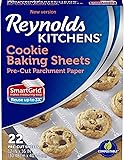 Reynolds Kitchens Non-Stick Baking Parchment Paper Sheets - 12x16 Inch, 22 Count (New version)