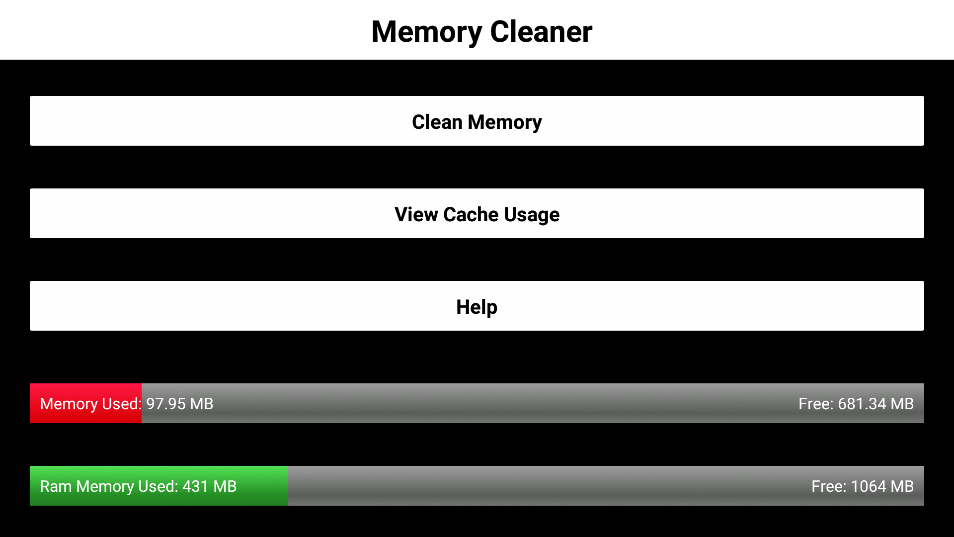 Memory & Cache Cleaner Pro for Fire TV