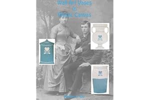 Wall Art Vases in Plastic Canvas