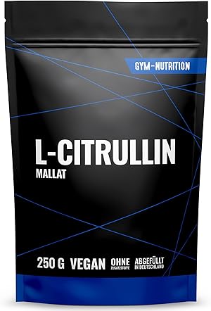 L-CITRULLIN Malat Pulver 2:1 - Hochdosiert - Vegan - produziert in Deutschland - 250g Aminosäure