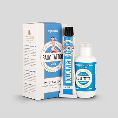 BALM TATTOO | ORIGINAL PACK | Tattoo-Pflege-Creme nach dem tätowieren & Waschgel 100 ml