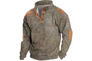 MESSIGAOT Western Pullover Men Lightweight Western Aztec Ethnic Hooded Sweatshrits Casual Slim Ethnic Print Graphic Hoodie