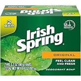 Irish Spring Original Scent Bar Soap 3.2 oz. Pack of 2