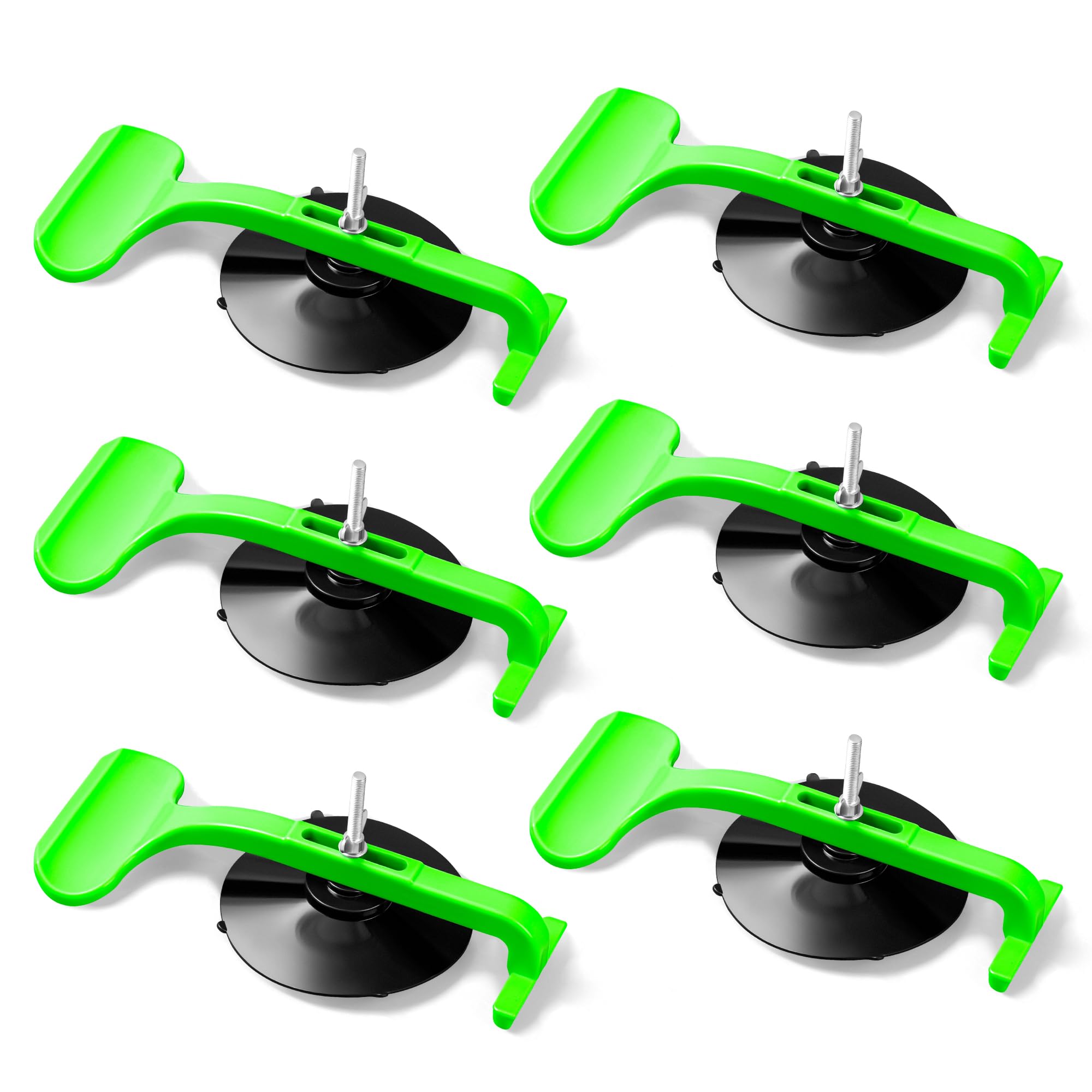 Photo 1 of 6pcs Suction Cup Clamp Set, Class Clamps Kit for Car Convertible Glass Windshield Top Repair Gluing,With Sponge Pad