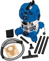 Draper 1600W Wet Dry 30L Vacuum Cleaner w/ Power Socket Hose Accessories view 2