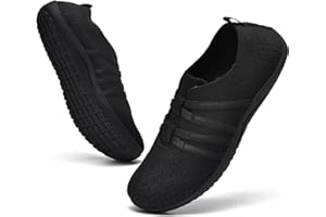 DEXJEWU Women's Minimalist Barefoot Walking Shoes Wide Toe Box Flats Lightweight Casual Gym Athletic Sneakers