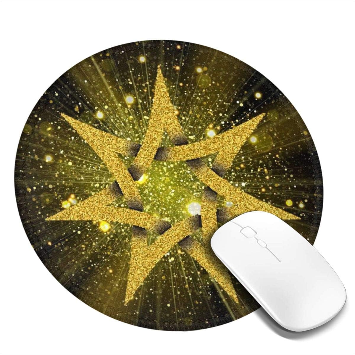 Washable Round Mouse Pad Printing Gaming Mousepad with