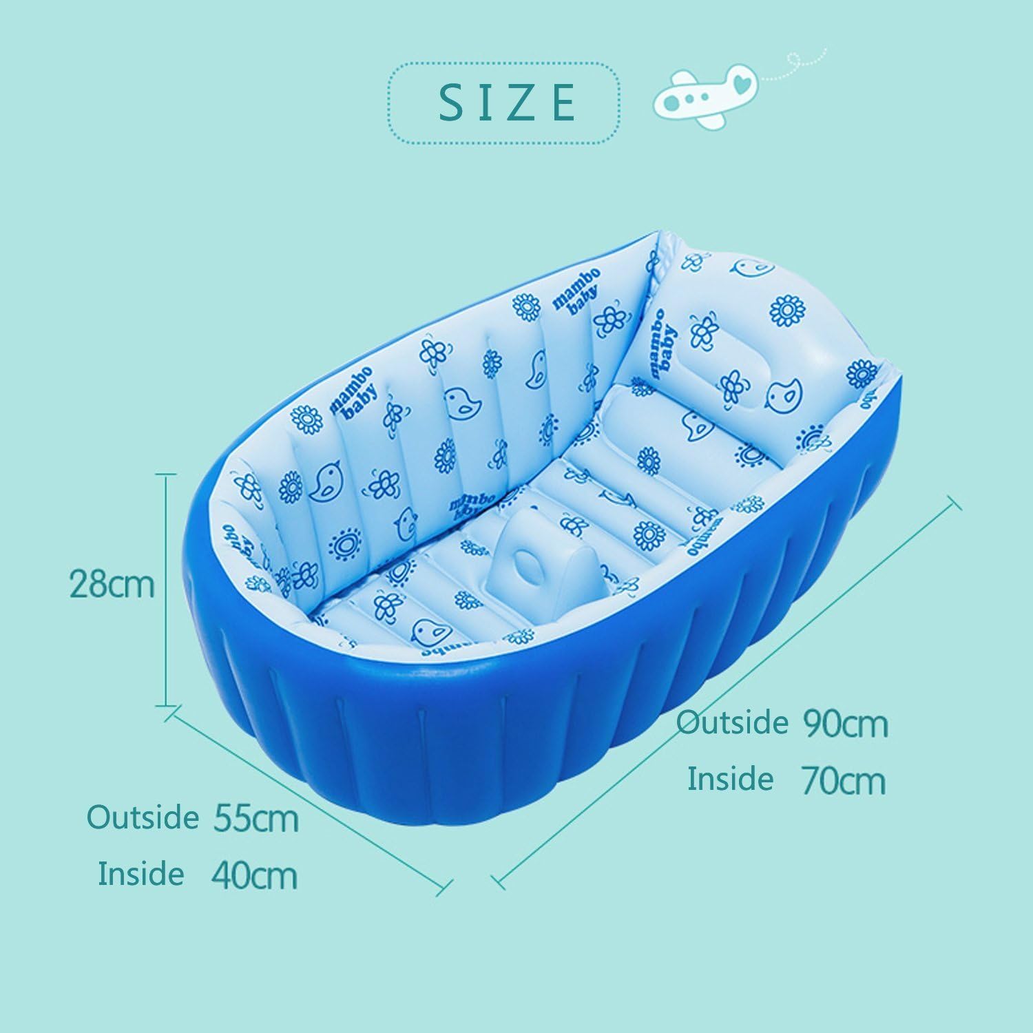 Baignoire Bebe Piscine Portable Gonflable Baignoire Pliable Epais Bebe Infant Toddler Douche Lavabo Avec Coussin Moelleux Pour 0 Mini 3 Ans Bebe Bebe Bano Cgaprojects Com Au