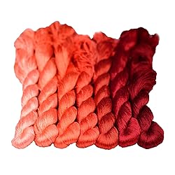 MINGGUXIUYI Natural 100% Mulberry Silk Floss